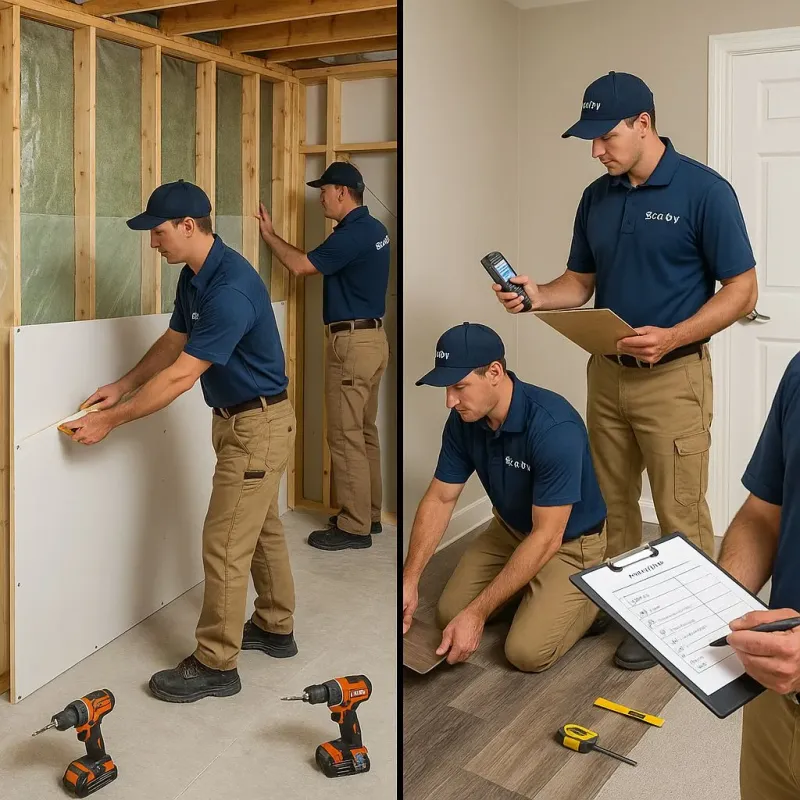 Repairs and Reconstruction process in Marcellus, NY